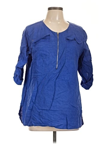 Ellen Tracy 3/4 Sleeve Blouse (view 1)