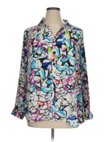 Relativity Long Sleeve Blouse (view 1)