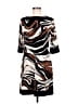 Lily Print Brown Casual Dress Size M - photo 1