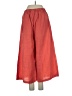 bryn WALKER 100% Linen Red Linen Pants Size XXS - photo 2