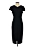 Donna Morgan Solid Black Cocktail Dress Size 4 - photo 2