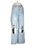 Forever 21 100% Cotton Graphic Blue Jeans Size 29 waist - photo 1