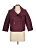 Isaac Mizrahi for Target Tweed Burgundy Coat Size 12 - photo 1