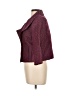 Isaac Mizrahi for Target Tweed Burgundy Coat Size 12 - photo 5