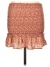 Love Tree 100% Polyester Paisley Orange Casual Skirt Size L - photo 2