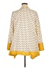 Jade by Jane Polka Dots Yellow Cardigan Size XL - photo 2
