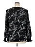 Funlingo Black Long Sleeve Blouse Size XL - photo 2