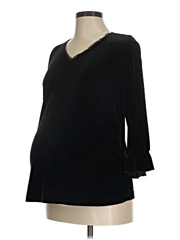 Duo Maternity 3/4 Sleeve Top (view 1)