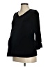 Duo Maternity Black 3/4 Sleeve Top Size M - photo 1