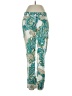 Cache Paisley Teal Casual Pants Size 0 - photo 1