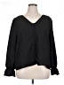 Nordstrom Rack Black 3/4 Sleeve Blouse Size 1X - photo 1