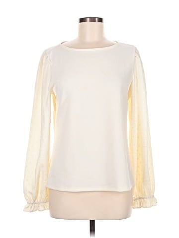 Ann Taylor Factory Long Sleeve Blouse (view 1)