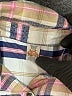 Sweet Butterfly Plaid Blue Dress Size 7 - photo 3
