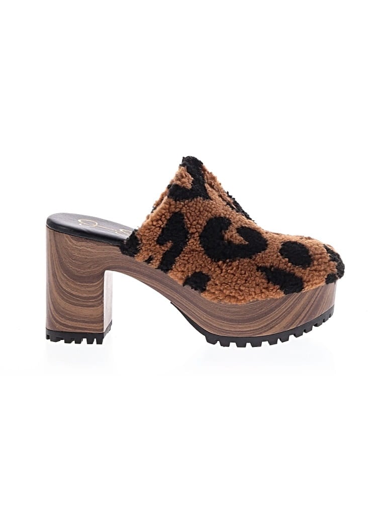 Pre-owned Jessica Simpson Mule/clog In Brown