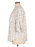 Torrid 100% Polyester Polka Dots Ivory 3/4 Sleeve Blouse Size 1X Plus (1) - photo 5