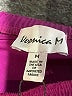 Veronica M. 100% Polyester Color Block Purple Jumpsuit Size M - photo 4