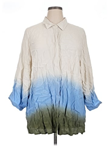 Rachel Comey 3/4 Sleeve Button-Down Shirt (view 1)