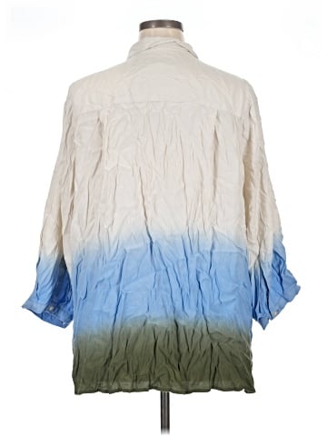 Rachel Comey 3/4 Sleeve Button-Down Shirt (view 2)