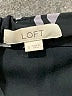 Ann Taylor LOFT 100% Polyester Floral Black Casual Skirt Size S - photo 4