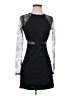 BCBGeneration Graphic Black Cocktail Dress Size 0 - photo 1