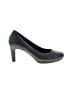 Clarks Black Heels Size 9 1/2 (wide) - photo 1