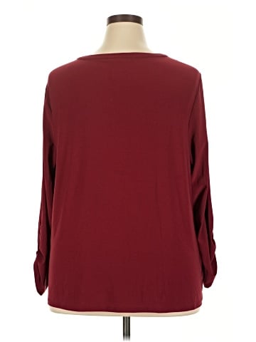 Roz & Ali Long Sleeve Blouse (view 2)
