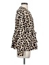 Monroe and Main 100% Polyester Animal Print Gold Jacket Size S - photo 4