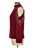 Unbranded 100% Polyester Burgundy Long Sleeve Top Size M - photo 5