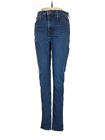 Madewell Tall 10" High-Rise Skinny Jeans in Hayes Wash (view 1)