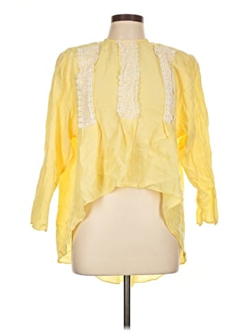 Jessica McClintock 3/4 Sleeve Blouse (view 1)