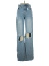 Adika Color Block Blue Jeans Size XS - photo 1