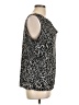 212 Collection Black Sleeveless Blouse Size L - photo 4