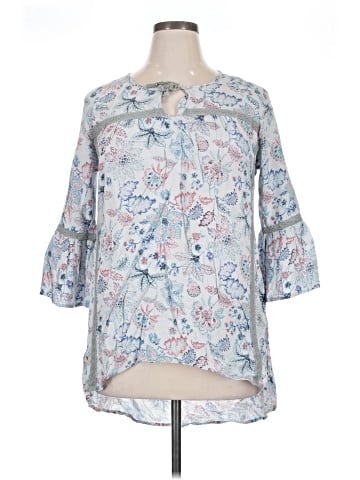 North River Outfitters 3/4 Sleeve Blouse (view 1)