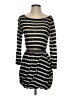 A.L.C. Stripes Black Casual Dress Size S - photo 1