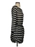 A.L.C. Stripes Black Casual Dress Size S - photo 4