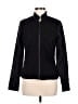 Zoe 100% Polyester Chevron-herringbone Black Jacket Size M - photo 1