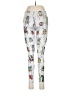 COWCOW Graphic White Leggings Size S - photo 2