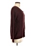 Old Navy Chevron-herringbone Burgundy Pullover Sweater Size M - photo 4
