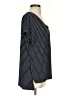 Ann Taylor LOFT Stripes Black Short Sleeve Top Size S - photo 4