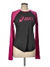 Asics 100% Polyester Gray Long Sleeve T-Shirt Size L (estimated) - photo 1