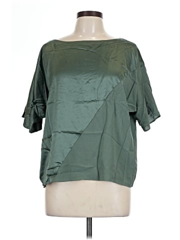 Eileen Fisher Short Sleeve Silk Top (view 1)