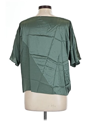 Eileen Fisher Short Sleeve Silk Top (view 2)