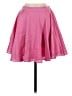 Maison Amory 100% Polyester Solid Pink Casual Skirt Size XS - photo 1