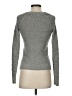 T/o Sweaters Metallic Gray Pullover Sweater Size XS - photo 2