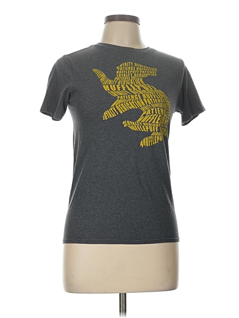 Pre-owned Harry Potter Active T-shirt In Gray
