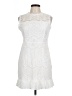Shein 100% Polyester White Cocktail Dress Size L - photo 1
