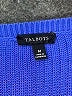 Talbots 100% Pima Cotton Blue Pullover Sweater Size M - photo 7