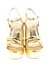 Public Desire Gold Sandals Size 6 - photo 2