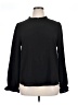 Rielle 100% Polyester Black Long Sleeve Blouse Size XL - photo 1