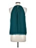 Forever 21 100% Polyester Teal Sleeveless Blouse Size M - photo 2